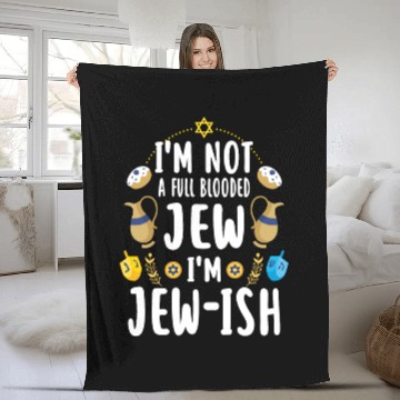 Discover Hanukkah Pun This Is How We Jew It Fleece Blankets