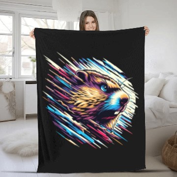 Discover Groundhog Day 2024 Enthusiast February 2nd Fleece Blankets