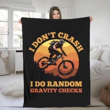 Discover Daredevil Cyclist Fleece Blankets