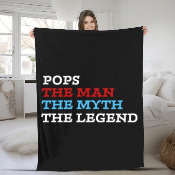 Discover Dad The Man The Myth The Legend Fleece Blankets