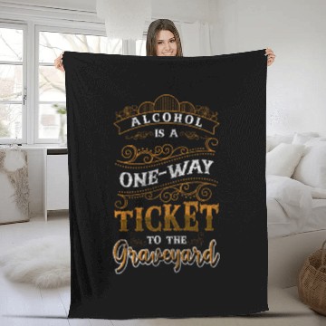 Discover Beer Healthy Sanity New Start Fleece Blankets