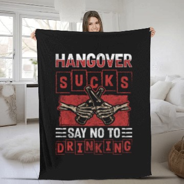 Discover Beer Sanity Life Fleece Blankets