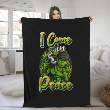 Discover Alien Area 51 Science Fiction Fleece Blankets