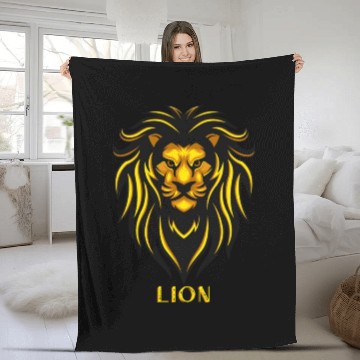 Discover Lion King Logo Fleece Blankets 2024
