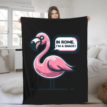 Discover Flamingo Roman History Roman Empire Cuisine Fleece Blankets