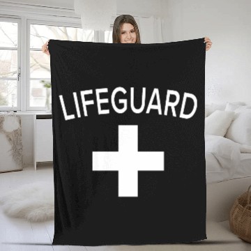 Discover Emp-Lifeguard-Design.Lifeguard Outfit Gift. Fleece Blankets