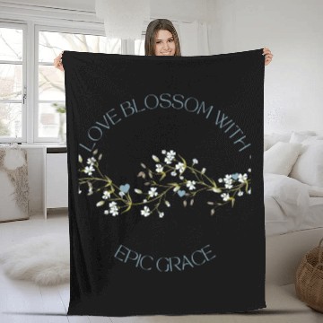 Discover Blossom with Epic Grace Fleece Blankets