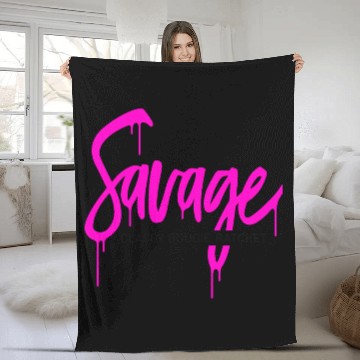 Discover Savage classy bougie ratchet Fleece Blankets