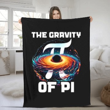 Discover Funny Pi Day 2024 3,14 Pi Number Symbol Math Fleece Blankets