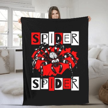 Discover Spider Bite Fleece Blankets