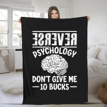 Discover Psych Psychologist Fleece Blankets