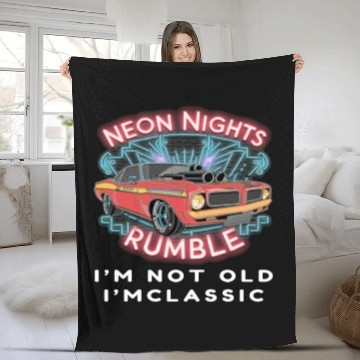 Discover Statement of Classic Confidence Apparel- Hot Rod Fleece Blankets