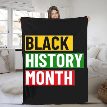 Discover Black History Month Fleece Blankets