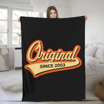 Discover Original Since 2003 (Year Of Birth, Birthday / 3C) Fleece Blankets