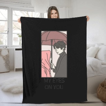 Discover My Eyes On You Fleece Blankets