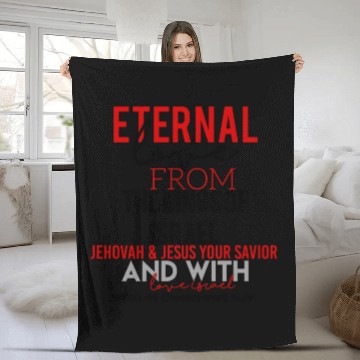 Discover CHOSENHEART ETERNAL LOVE From Israel Fleece Blankets
