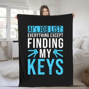 Discover Artificial Intelligence Ai Lovers Fleece Blankets