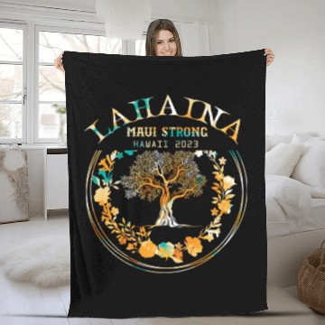 Discover Lahaina Strong ! Maui Strong ! - 01 Fleece Blankets