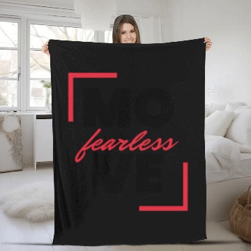 Discover MOVE fearless Fleece Blankets