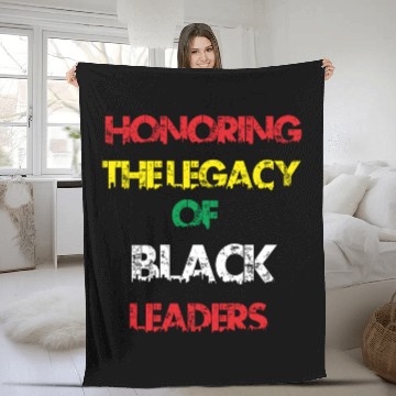 Discover BLACK HISTORY MONTH Fleece Blankets