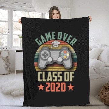Discover Game Over Class of Fleece Blankets