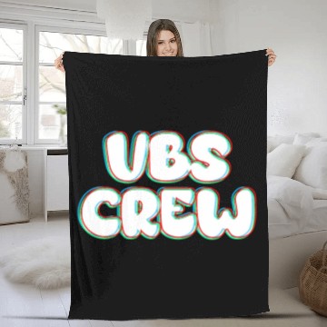 Discover VBS Colorful Bible Vacation School Love Fleece Blankets