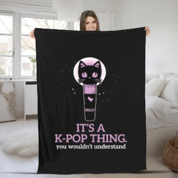 Discover K-Pop Thing Korean Music K-Pop Fleece Blankets