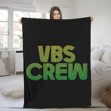 Discover VBS Colorful Bible Vacation School Love Fleece Blankets