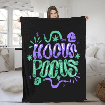 Discover hocus pocus Fleece Blankets