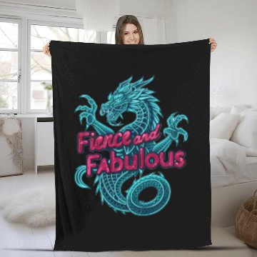 Discover Dragon: Fierce and fabulous Fleece Blankets
