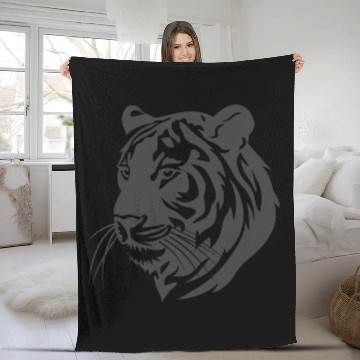 Discover tiger tiger Fleece Blankets