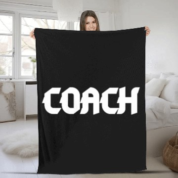 Discover SPORTS COACH Fleece Blankets