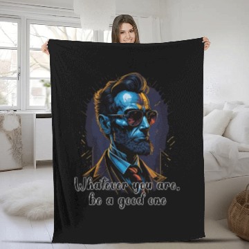 Discover Presidents day Lincoln Fleece Blankets