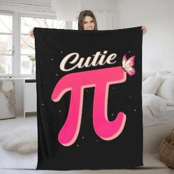 Discover Pi Day Fleece Blankets Women Kids Men Toddler Math Teacher