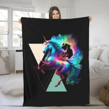Discover unicorn Fleece Blankets