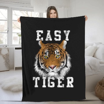 Discover Easy Tiger Fleece Blankets