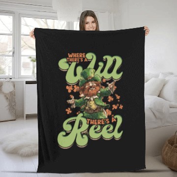 Discover Irish Dance Feis Fleece Blankets