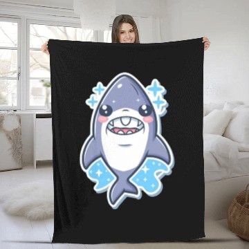Discover Shark Lover Fleece Blankets