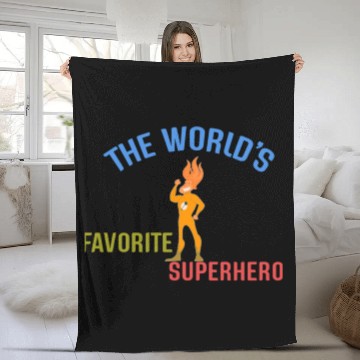 Discover The World's Favorite Superhero Hype Fleece Blankets
