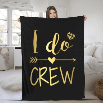 Discover Llama Get Married Bride Bachelorette Party Fleece Blankets