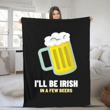 Discover St. Patrick's Day - Beer Fleece Blankets