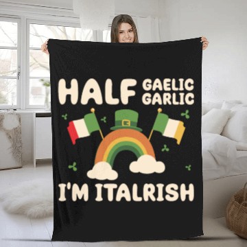Discover Irish Italian St. Patrick's Day Fleece Blankets