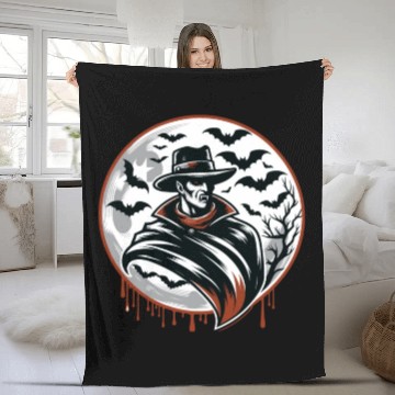 Discover Cowboy Barn Bull Rider Rodeo Country Western Gift Fleece Blankets