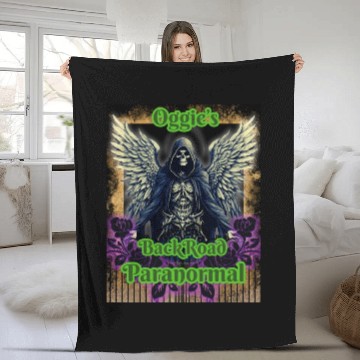 Discover Oggie's Grim Reaper Fleece Blankets