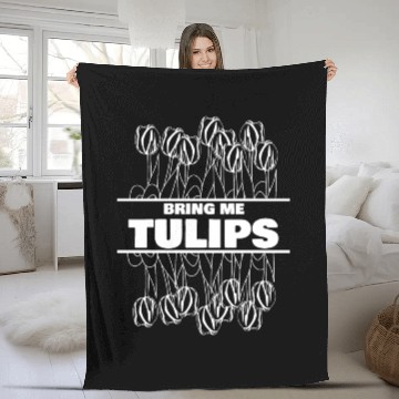 Discover Tulips Flowers Flower Garden Tulip Fleece Blankets