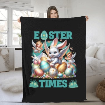 Discover Easter Times Fleece Blankets