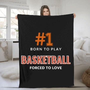 Discover Number One Basketball Enthusiast Fleece Blankets