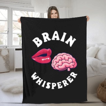 Discover Psychologist Brain Whisperer Fleece Blankets