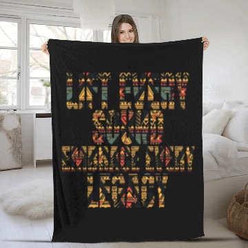 Discover Legacy Embrace: Black History Design Fleece Blankets
