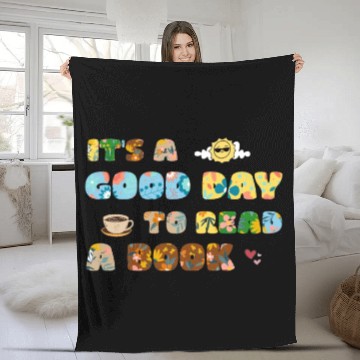 Discover Book Lover Women's day Fleece Blankets